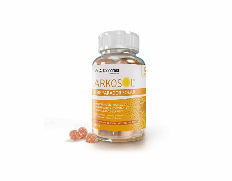 Arkosol Caramelos de Goma Preparador solar