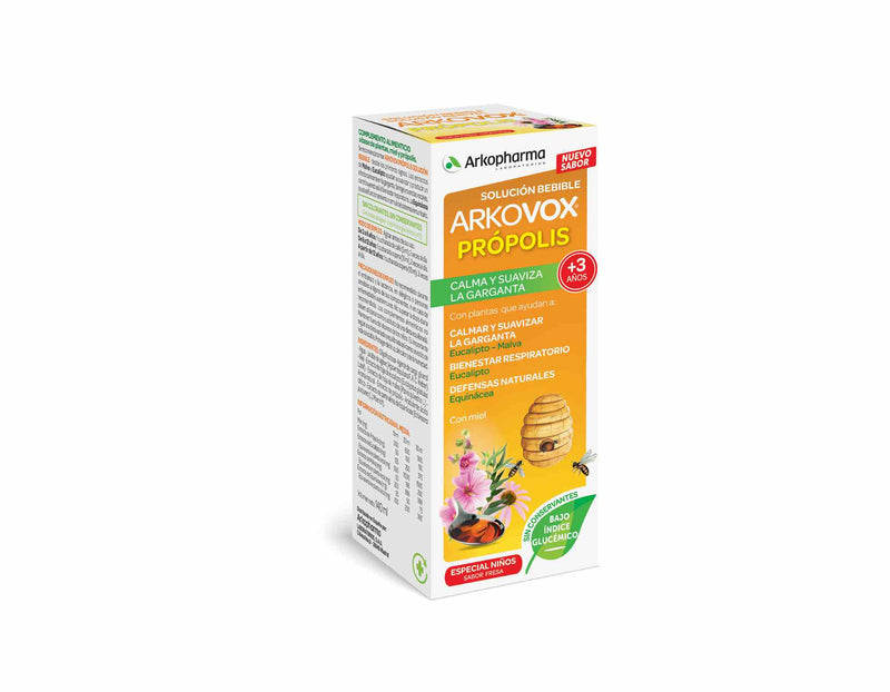Arkovox própolis jarabe sabor fresa