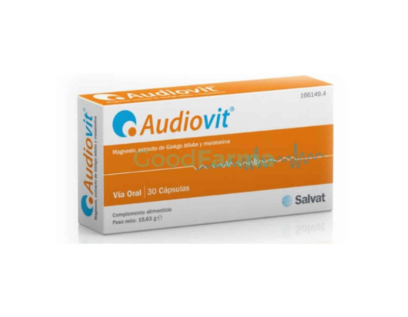 Audiovit, audición, ginkgo biloba, acúfenos, oido interno