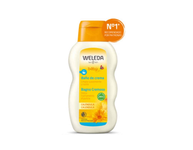 Crema de ducha Calendula para bebe de Weleda