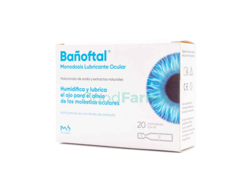 Bañoftal, hidratación ocular, ojo seco 