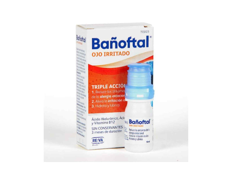 Ojo irritado Bañoftal
