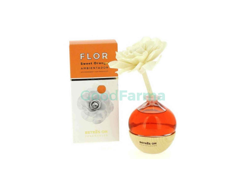 Betreson, ambientador, olor, hogar, flor, orange, naranja