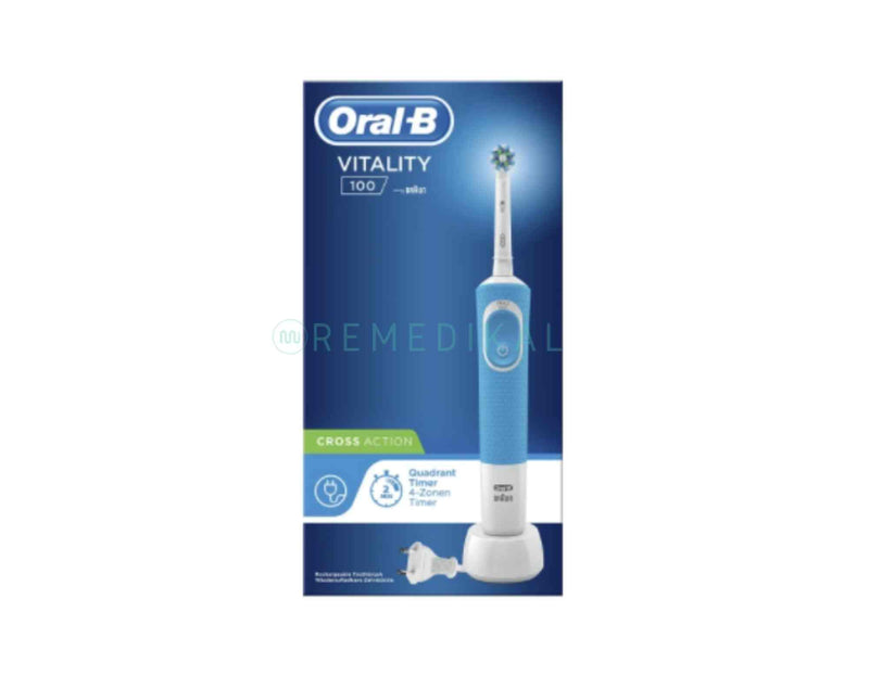 ORAL-B CEPILLO VITALITY 100 CROSS ACTION AZUL