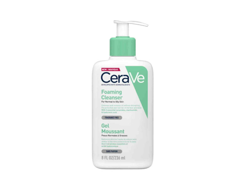 Gel limpiador espumoso de Cerave