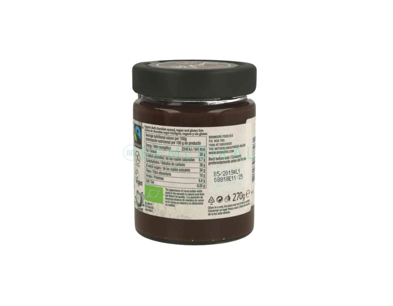 CREMA DE CHOCOLATE NEGRO 270G LA VIDA VEGAN