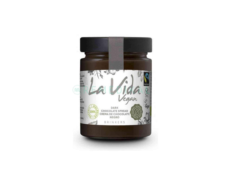 CREMA DE CHOCOLATE NEGRO 600G LA VIDA VEGAN