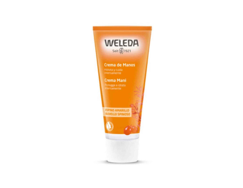 Crema de manos espino amarillo de Weleda