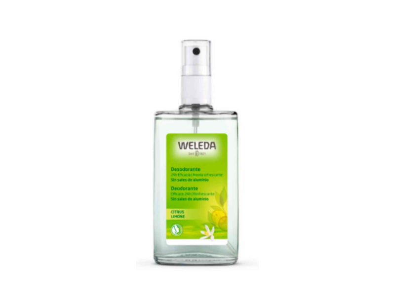 Desodorante srpay citrus de Weleda