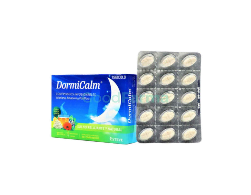 Comprimidos para dormir de melatonina Dormicalm