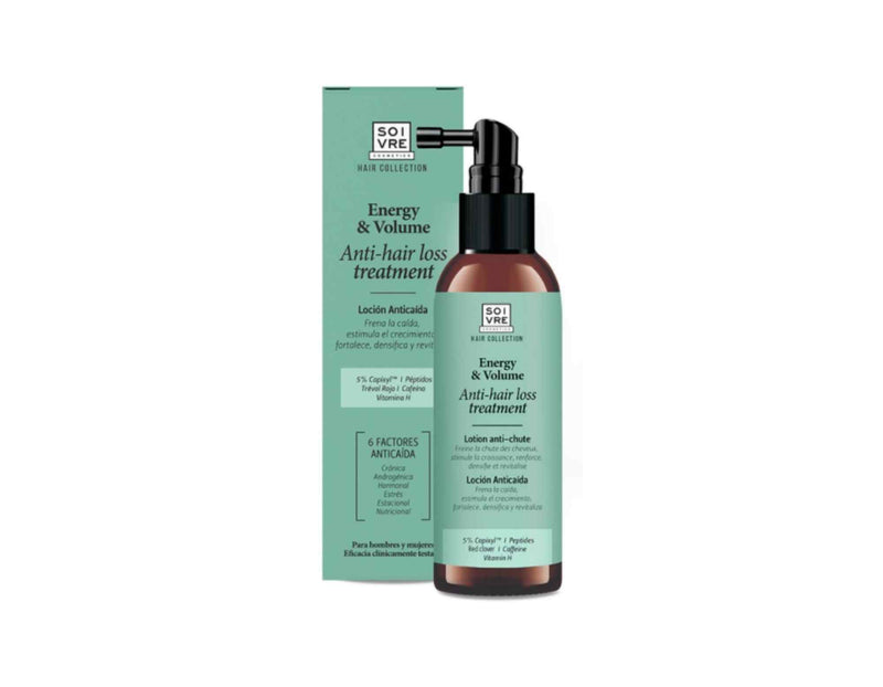 Soivre Cosmetics energy & volume locion anticaida