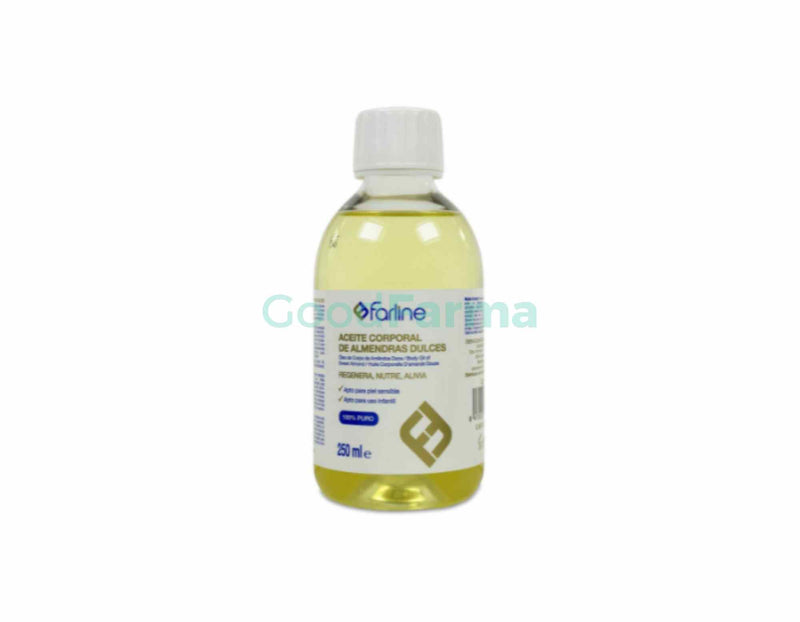 Farline, aceite de almendras, masajes, hidratación, hidratación corporal