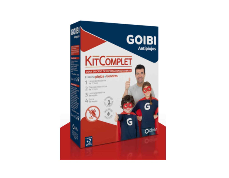 Kit Complet tratamiento Antipiojos de Giobi