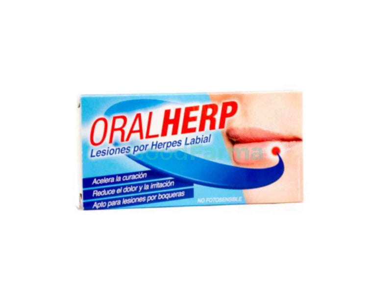 Crema Herpes labial de Oralherp