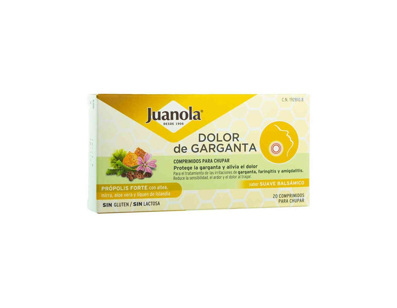 Juanola dolor de garganta