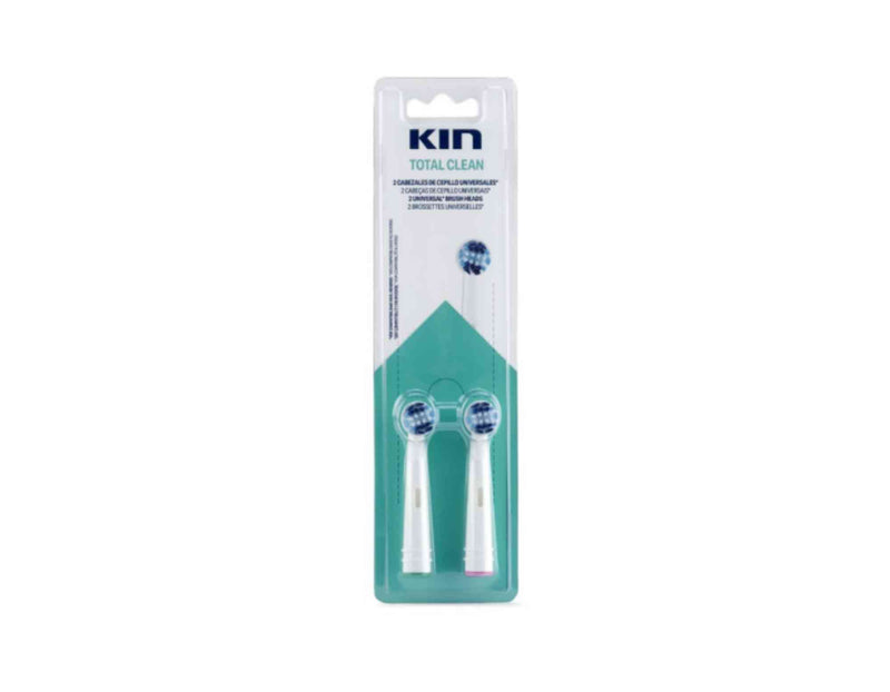 Kin recambio cepillo electrico total clean
