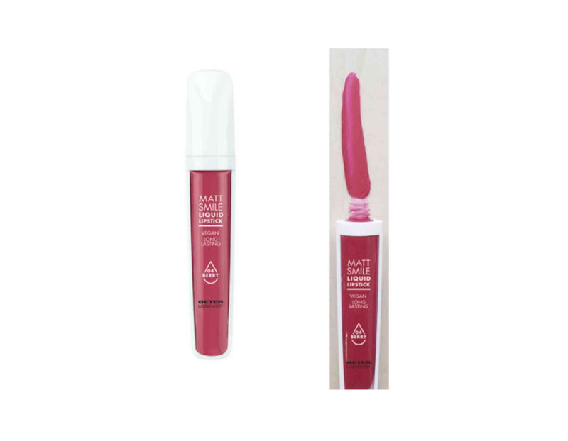 MATT SMILE LIQUID LIPSTICK 04 BERRY BETER LOOK EXPERT