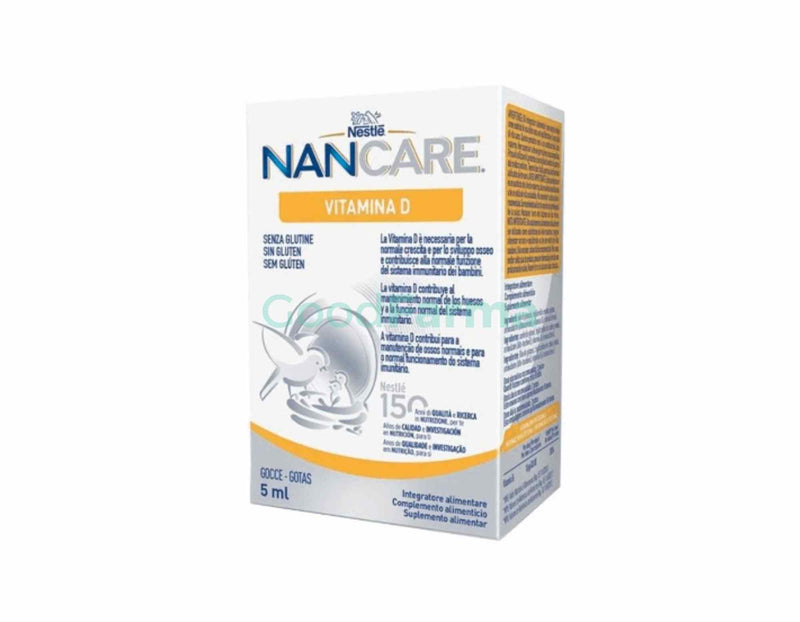 Nan care, bebés, complemento alimenticio, vitamina D