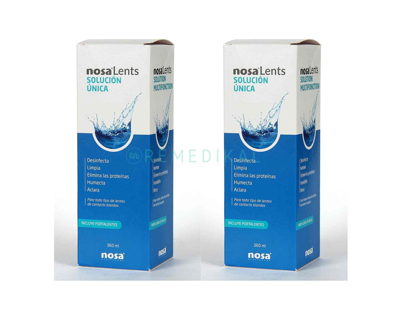 NOSA LENTS SOLUCIÓN ÚNICA DUPLO 360ML