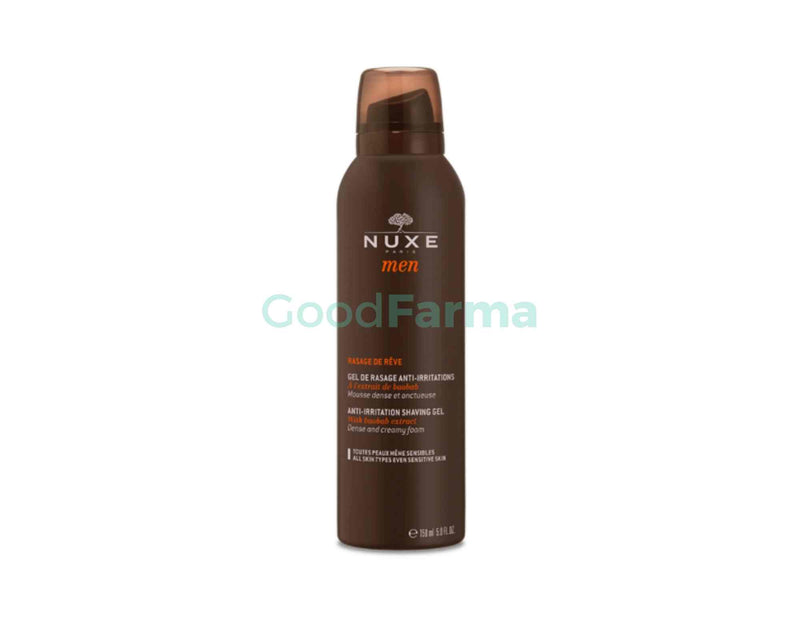 Nuxe, men, espuma, afeitar, facial