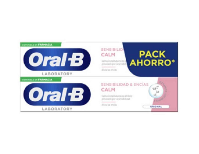 Pasta de dientes sensibles y encias pack ahorro Oral-b