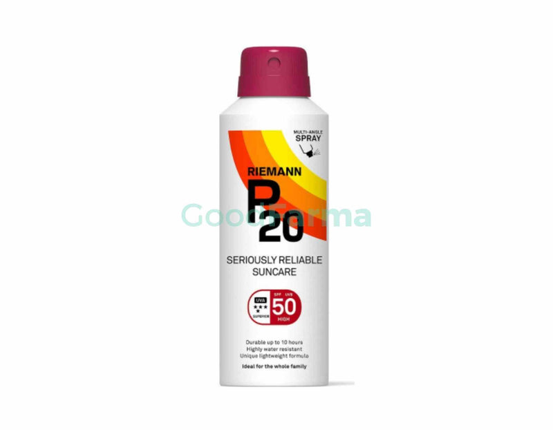 P20, solar, protección solar, corporal, UVA, UVB, verano