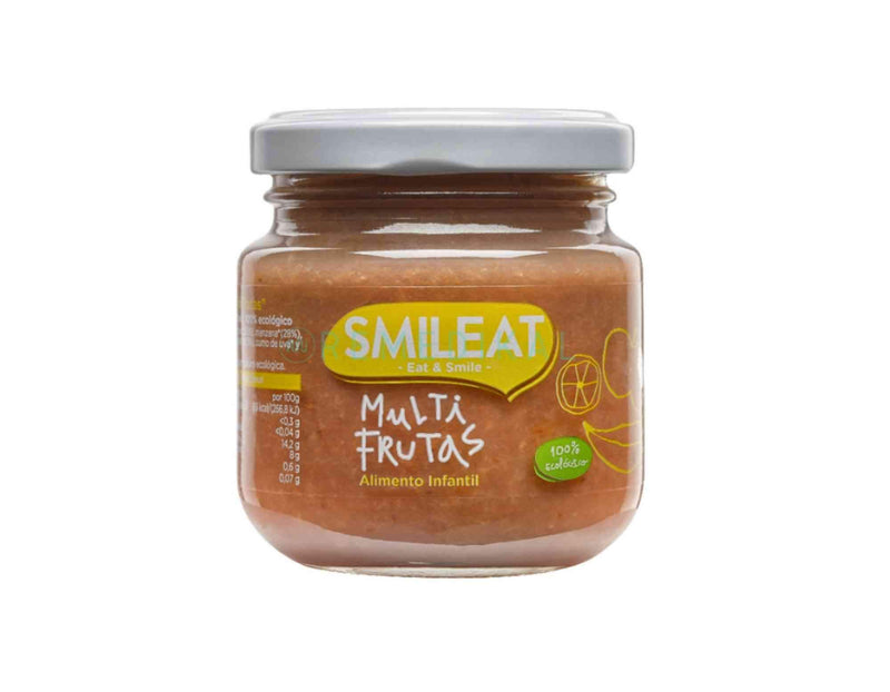 TARRITO MULTIFRUTAS ECOLÓGICO SMILEAT (+4) 130G