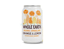 REFRESCO DE NARANJA Y LIMÓN BIO WHOLE EARTH 330ML