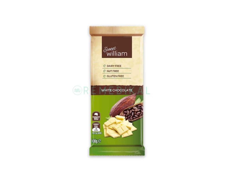 TABLETA DE CHOCOLATE BLANCO SWEET WILLIAMS