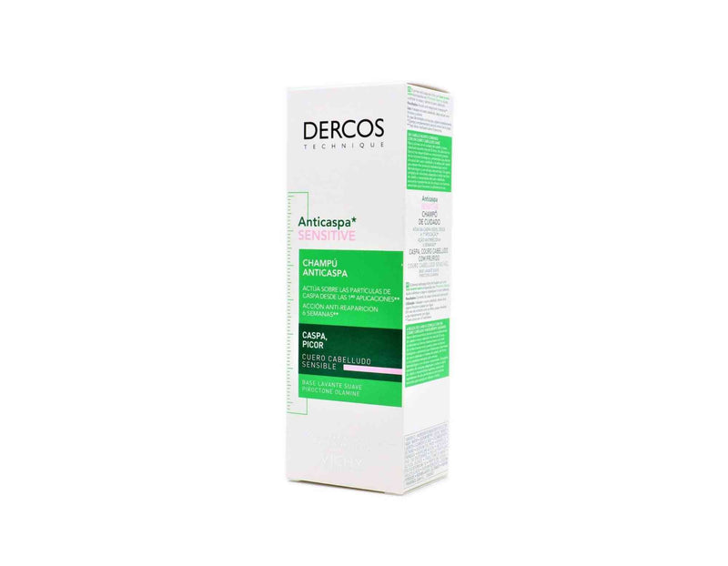 VICHY DERCOS CHAMPÚ ANTICASPA SENSITIVE SIN SULFATOS 200ML